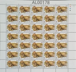 India 1999 Endangered Species Asiatic Lion Panthera leo Persica WWF UMM Sheet AL0178