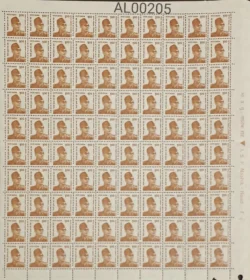 India 2000 100 Netaji Subhas Chandra Bose Definitive Stamp UMM Sheet AL0205