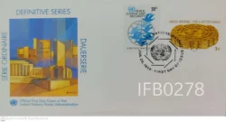 United Nations 1988 Birds Definitive Permanent Series FDC - IFB00278