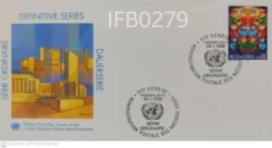 United Nations 1988 Children's Definitive Permeant Series FDC - IFB00279