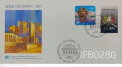 United Nations 1988 Art Definitive Permeant Series FDC - IFB00280