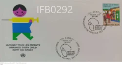 United Nations 1987 Vaccine for Every Child Immunize Every Child for Better Health FDC - IFB00292