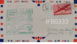 USA (United States of America ) 1951 Kansas City First Flight Cover - IFB00333