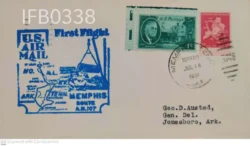 USA (United States of America ) 1951 Memphis First Flight Cover - IFB00338