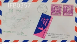 USA (United States of America ) 1949 Crystal City First Flight Cover - IFB00357