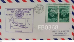 USA (United States of America ) 1952 Richland Wash First Flight Cover - IFB00368