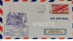 USA (United States of America ) 1949 Pittsburgh First Flight Cover - IFB00373