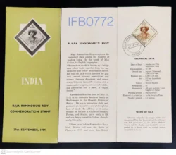 India 1964 Raja Rammohun Roy Brochure - IFB00772