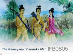 Indonesia 2021 Baliphex Ramayana Dandaka Lila Picture Postcard Hinduism - IFB00805