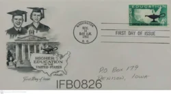 USA 1962 Higher Education in the United States FDC - IFB00826