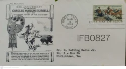 USA 1964 Charles Marion Russell FDC - IFB00827