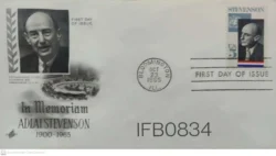 USA 1965 Adlai Stevenson FDC - IFB00834