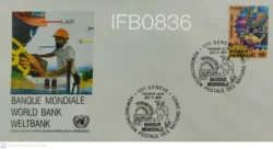 United Nations 1989 World Bank FDC - IFB00836