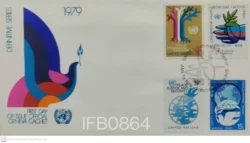 United Nations 1979 Definitive Series Geneva Cachet FDC - IFB00864