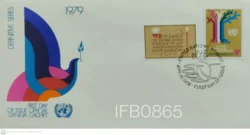 United Nations 1979 Definitive Series Human Rights FDC - IFB00865