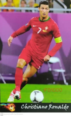 India Christiana Ronaldo Picture Postcard On Football Players - IFB01000
