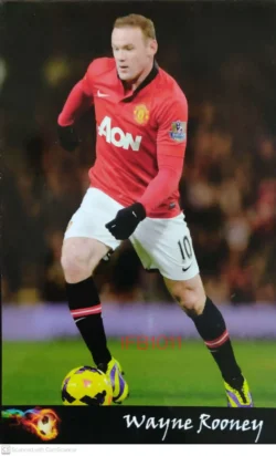 India Wayne Rooney Picture Postcard On Football Players - IFB01011