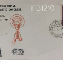 India 1964 38th International Eucharistic Congress Special Cover - IFB01210