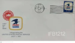 USA 1971 United States Postal Service First Cover - IFB01212