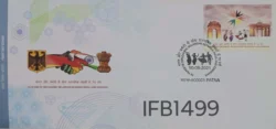 India 2021 Diplomatic Relation between India Germany FDC cancelled - IFB01499