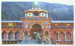 India Badrinath Temple Uttarakhand Picture Postcard Hinduism - IFB01730 India Badrinath Temple Uttarakhand Picture Postcard Hinduism - IFB01730