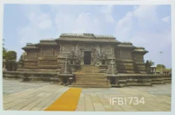 India Chennakeshava Temple Belur Picture Postcard Hinduism - IFB01734