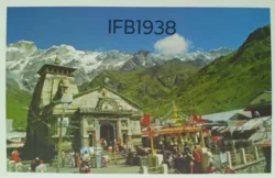 India Kedarnath Temple Uttarakhand Picture Postcard Hinduism - IFB01938