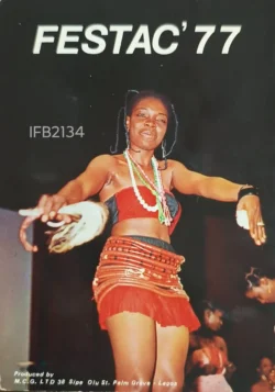 Nigeria Lagos Dance Festac'77 Picture Postcard IFB02134