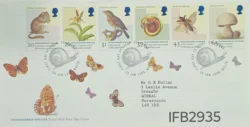 UK Great Britain 1998 Endangered Species Flora and Fauna FDC Selborne Cancelled IFB02935
