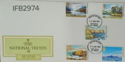UK Great Britain 1981 The National Trusts FDC Walsall Cancelled IFB02974