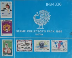 India 1986 Year Pack with all Commemorative stamps issued Official Sealed Year Pack IFB04336