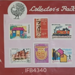 India 1987 Year Pack with all Commemorative stamps issued Official Sealed Year Pack IFB04340