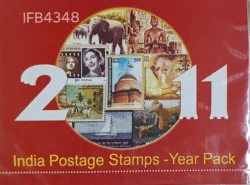 India 2011 Year Pack with all Commemorative stamps issued Official Sealed Year Pack IFB04348