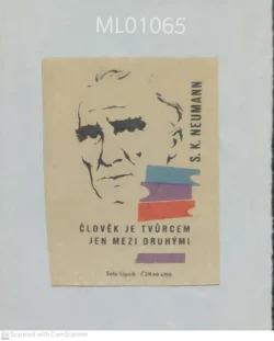 Czechoslovakia S.K.Neumann Matchbox Label - ML01065