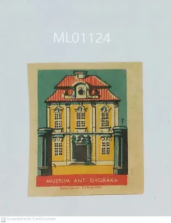 Czechoslovakia Museum Matchbox Label - ML01124