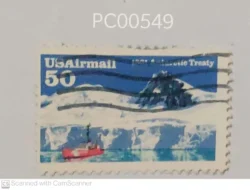 USA 1961 Antartica Treaty Mountain Used PC00549