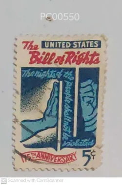 USA The Bill of Rights 75th Anniversary Used PC00550