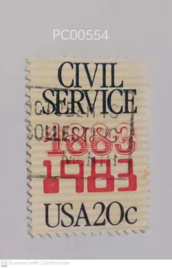 USA Civil Service Centenary Used PC00554