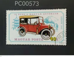 Magyar Posta Hungary Mode of Transport Arrow 1915 75 Years of Magyar Auto club Car Used PC00573