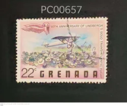 Grenada 50th Anniversary of Lindbergh S Solo Trans Atlantic Flight PC00657