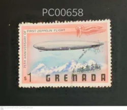 Grenada 75th Anniversary of First Zeppelin Flight Mode of Transport PC00658