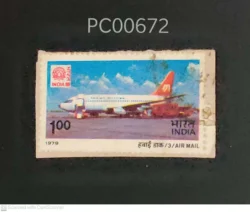 India 1979 Air Mail Used PC00672 India 1979 Air Mail Used PC00672