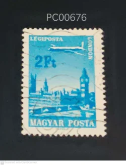 Magyar Posta Hungary Plane London PC00676
