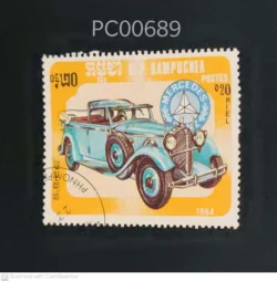 R.P. Kampuchea (Now Cambodia) Mercedes Vintage Car Mode of Transport Used PC00689
