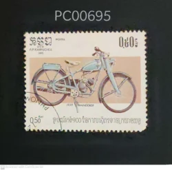 R.P. Kampuchea (Now Cambodia) 1939 Wanderer Vintage Motor Cycle Mode of Transport Used PC00695