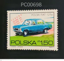 Polska Poland Fiat Vintage Car Mode of Transport PC00698