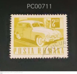 Romania Vintage Car Mode of Transport Used PC00711