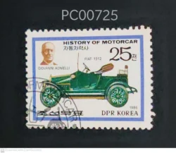 DPR Korea Fiat 1912 Giovanni Angielli Motor Car Mode of Transport Used PC00725