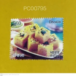 India 2017 Indian Cuisine Dhokla Mint PC00795