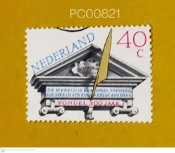 Netherlands 300 years of Vondel Used PC00821